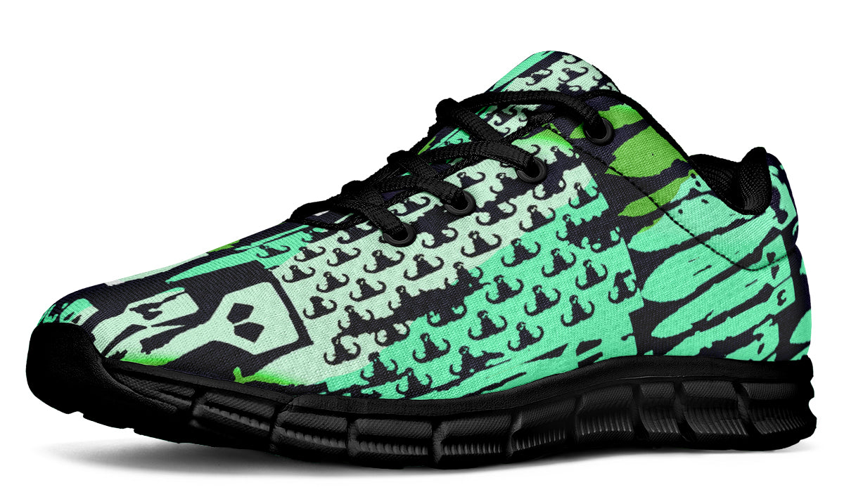 Sneakers - "EOD Bomb Flag" (Greens)
