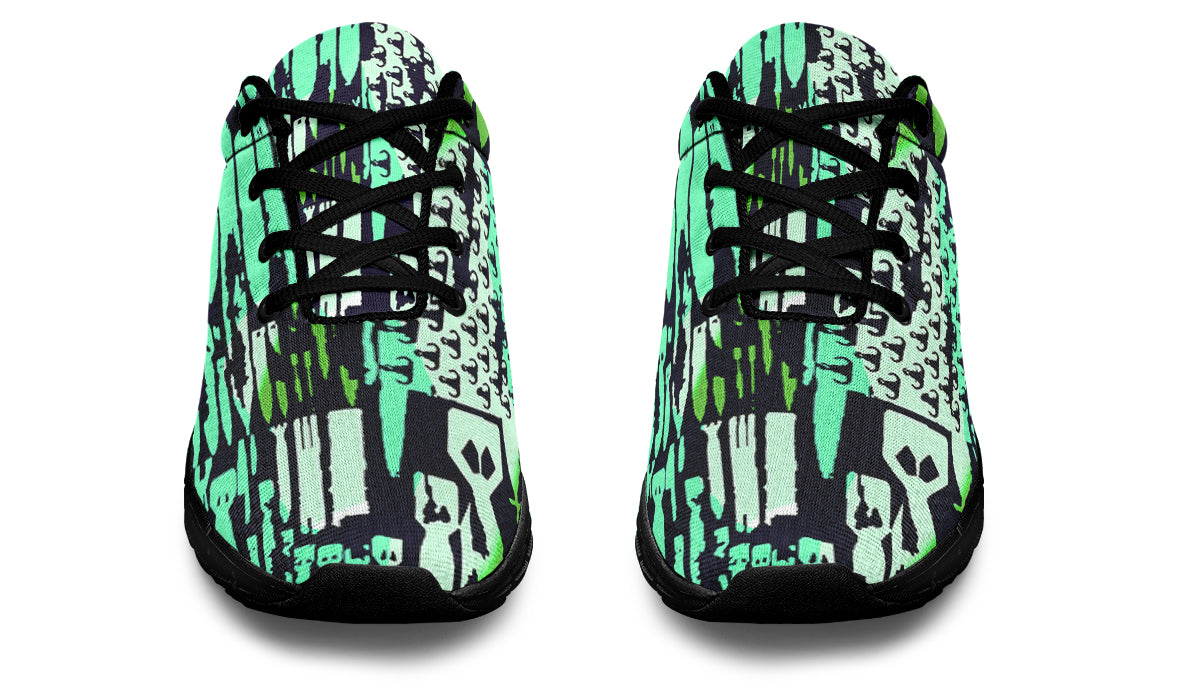 Sneakers - "EOD Bomb Flag" (Greens)