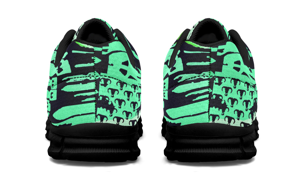 Sneakers - "EOD Bomb Flag" (Greens)