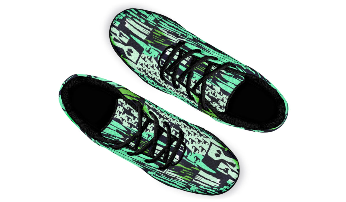 Sneakers - "EOD Bomb Flag" (Greens)