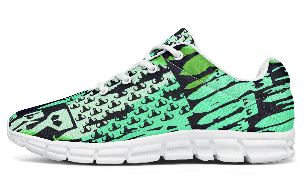 Sneakers - "EOD Bomb Flag" (Greens)