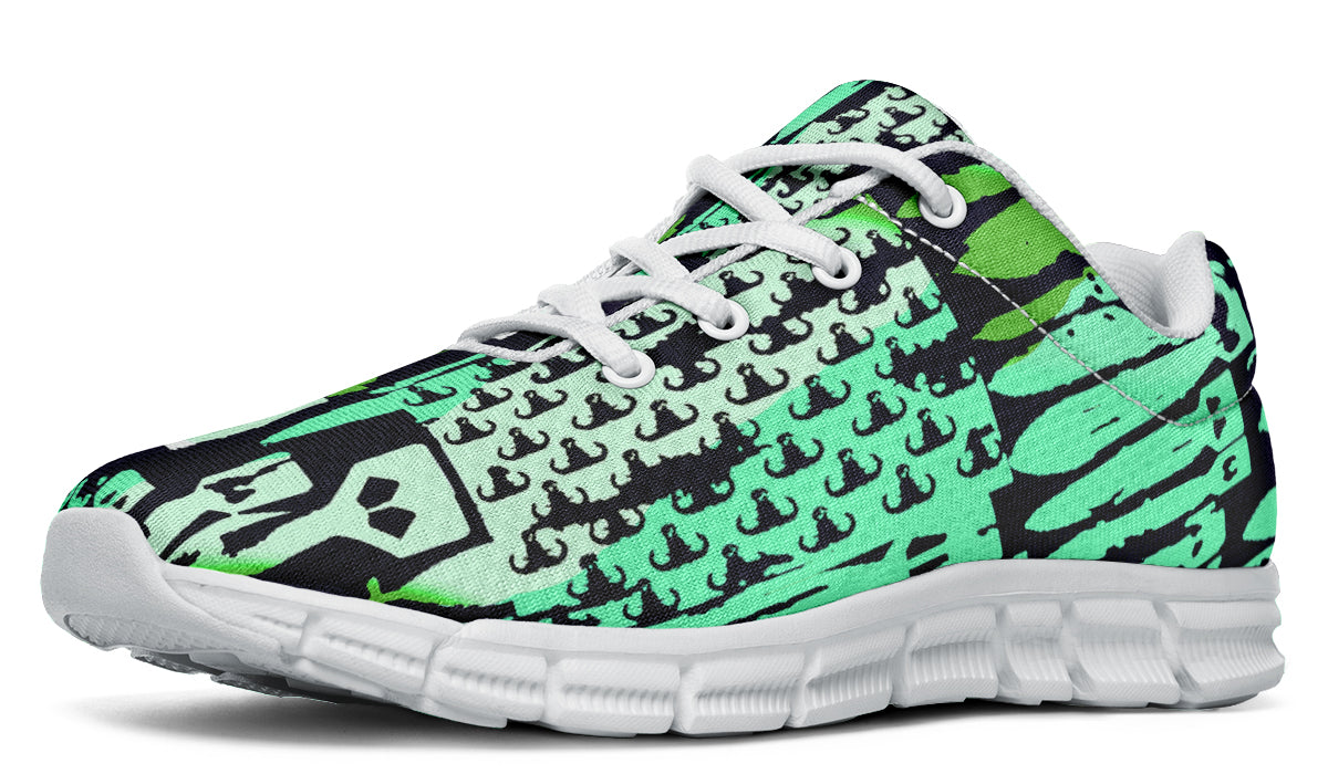 Sneakers - "EOD Bomb Flag" (Greens)