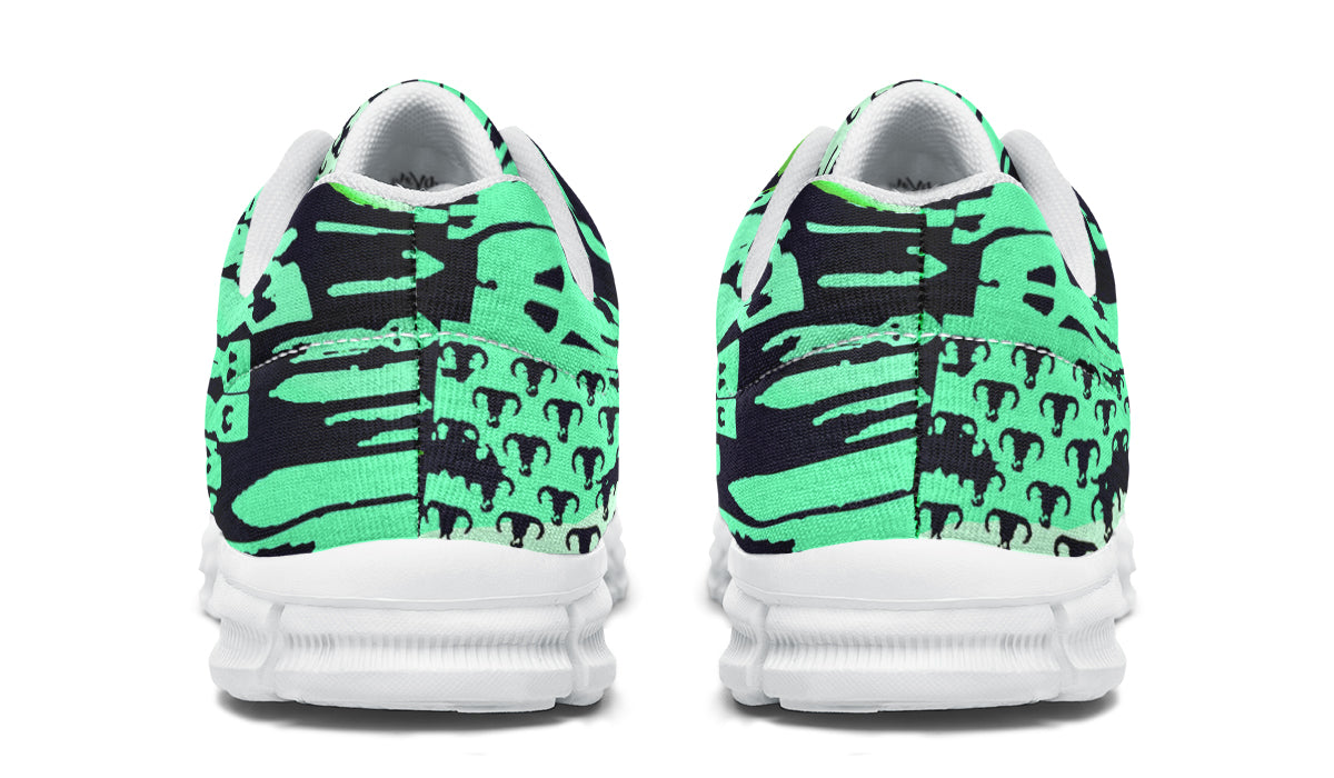 Sneakers - "EOD Bomb Flag" (Greens)