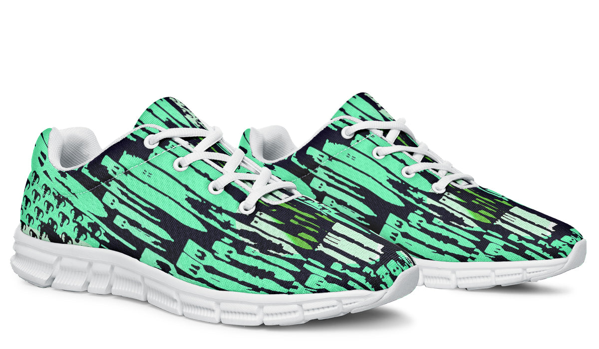 Sneakers - "EOD Bomb Flag" (Greens)