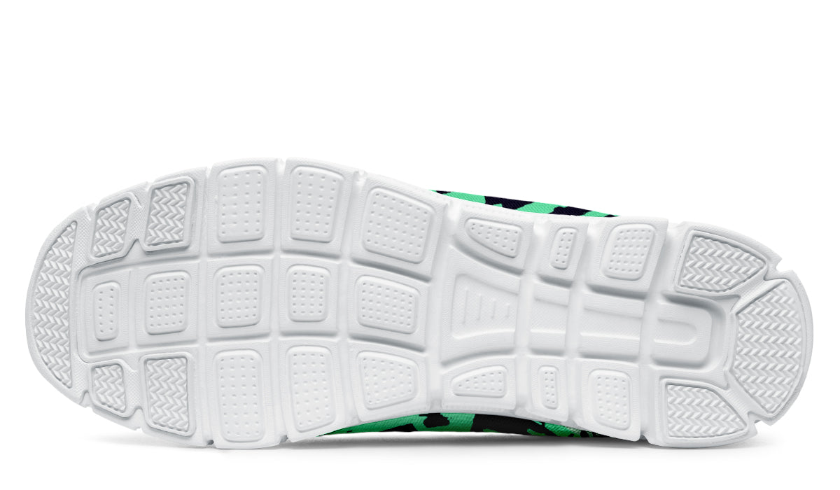 Sneakers - "EOD Bomb Flag" (Greens)