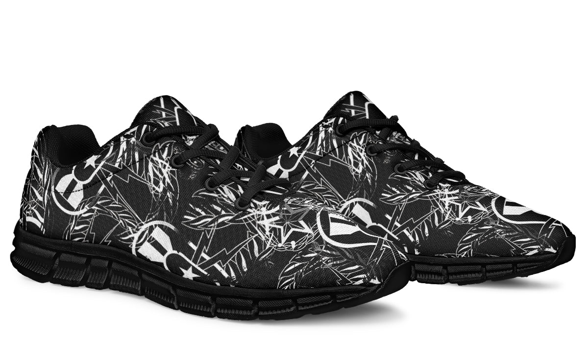 Sneakers - "It's 5 o'clock Somewhere" (White on Black)