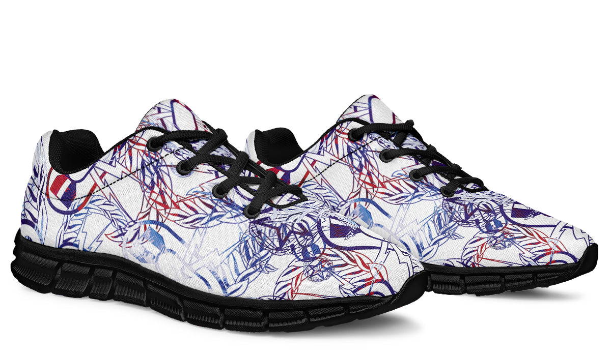 Sneakers - "It's 5 o'clock Somewhere" (Red, White, & Boom!)