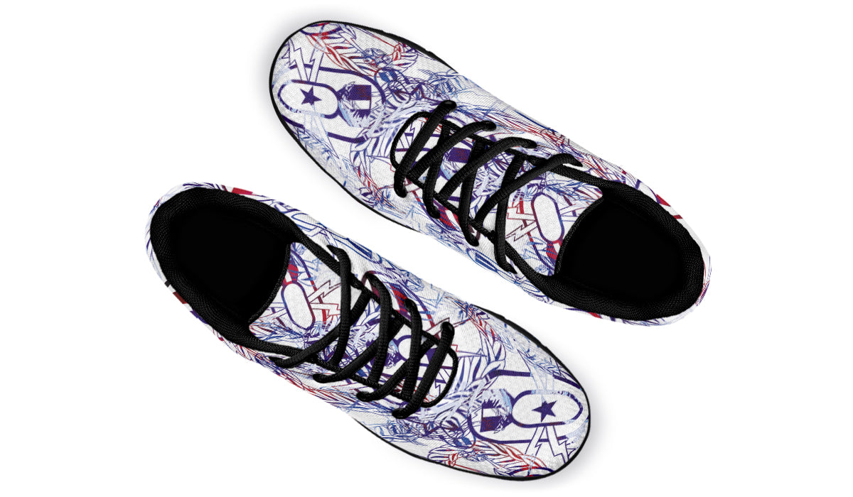 Sneakers - "It's 5 o'clock Somewhere" (Red, White, & Boom!)