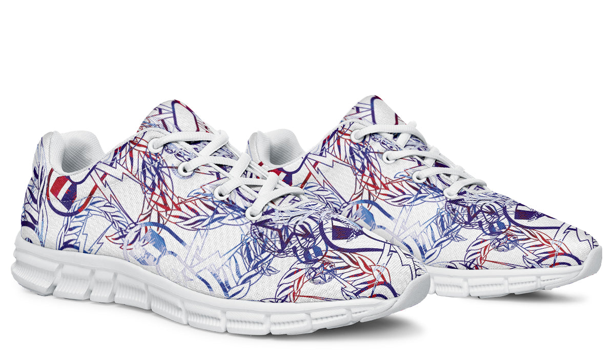 Sneakers - "It's 5 o'clock Somewhere" (Red, White, & Boom!)