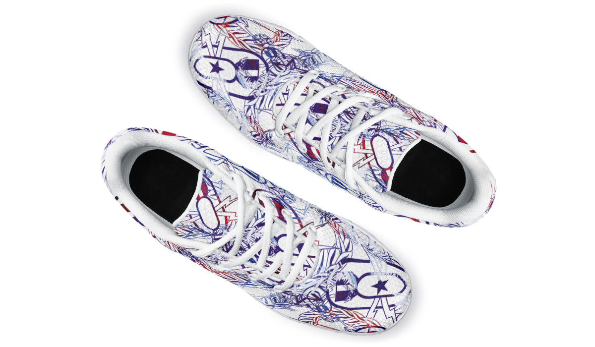 Sneakers - "It's 5 o'clock Somewhere" (Red, White, & Boom!)