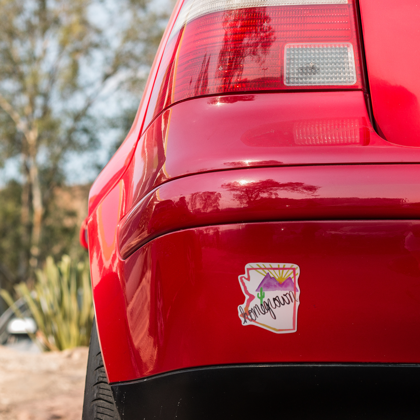"Arizona Homegrown (Pink)" Vinyl Sticker/Decal