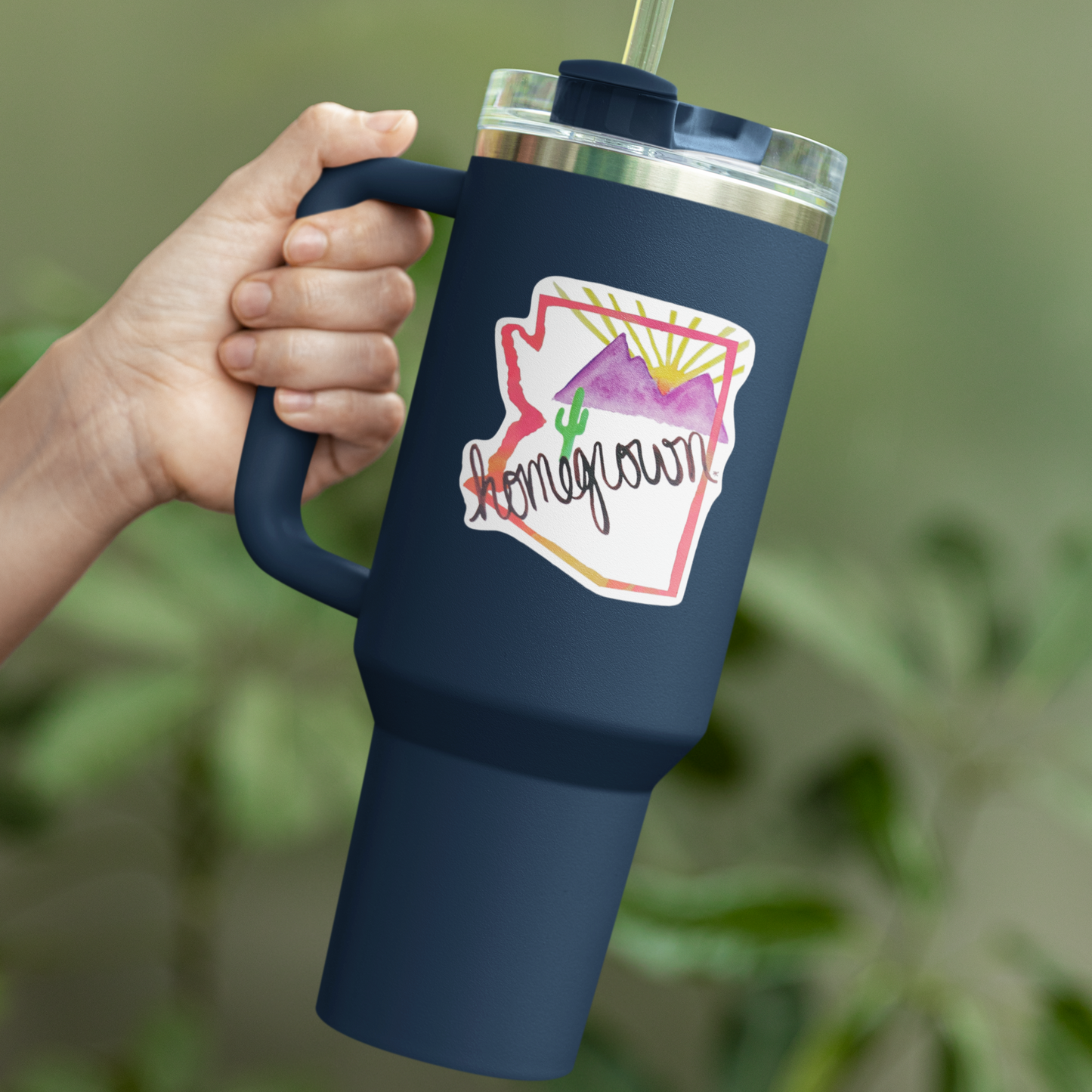 "Arizona Homegrown (Pink)" Vinyl Sticker/Decal