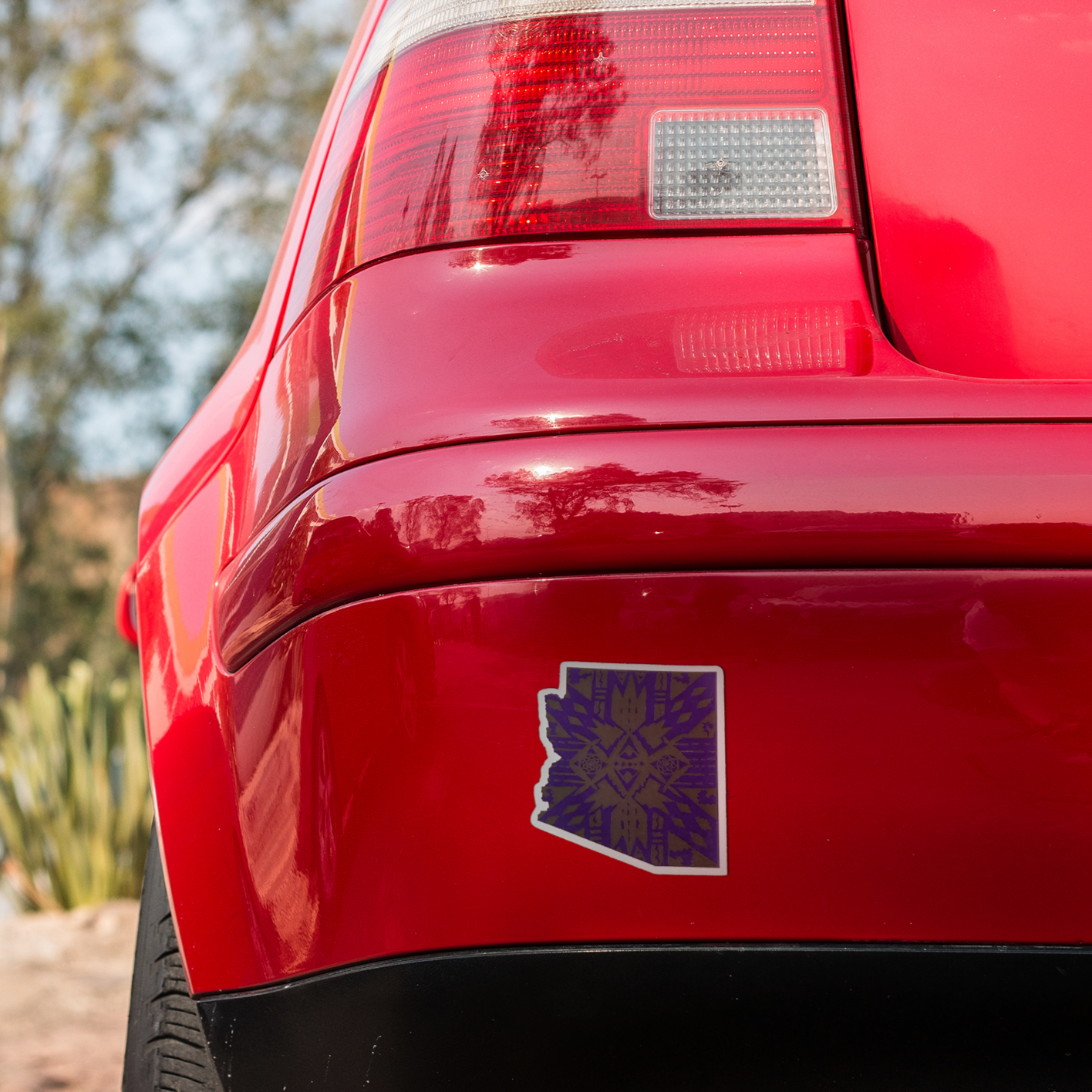 "Aztec AZ (Blue)" Vinyl Sticker/Decal