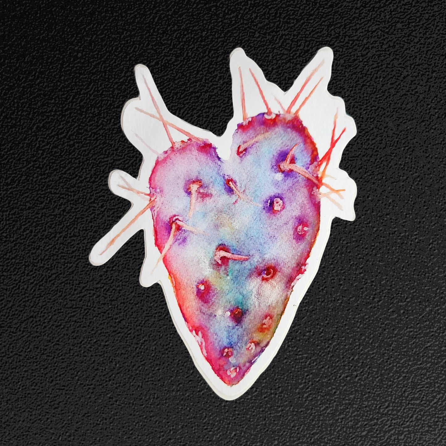 Cactus Heart Vinyl Sticker/Decal