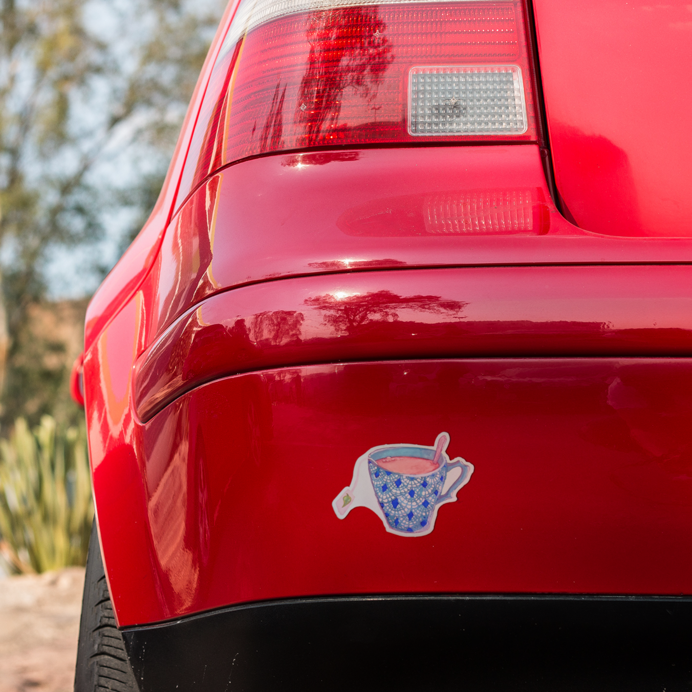 "Cup of Tea" Vinyl Sticker/Decal