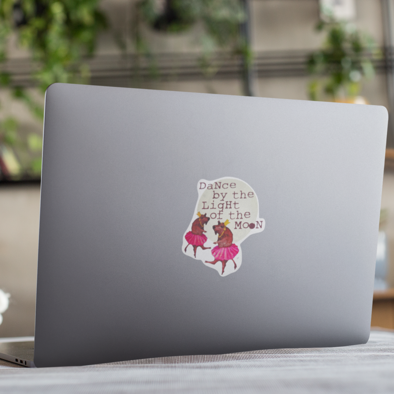 "Dance by the Light of the Moon" Vinyl Sticker/Decal