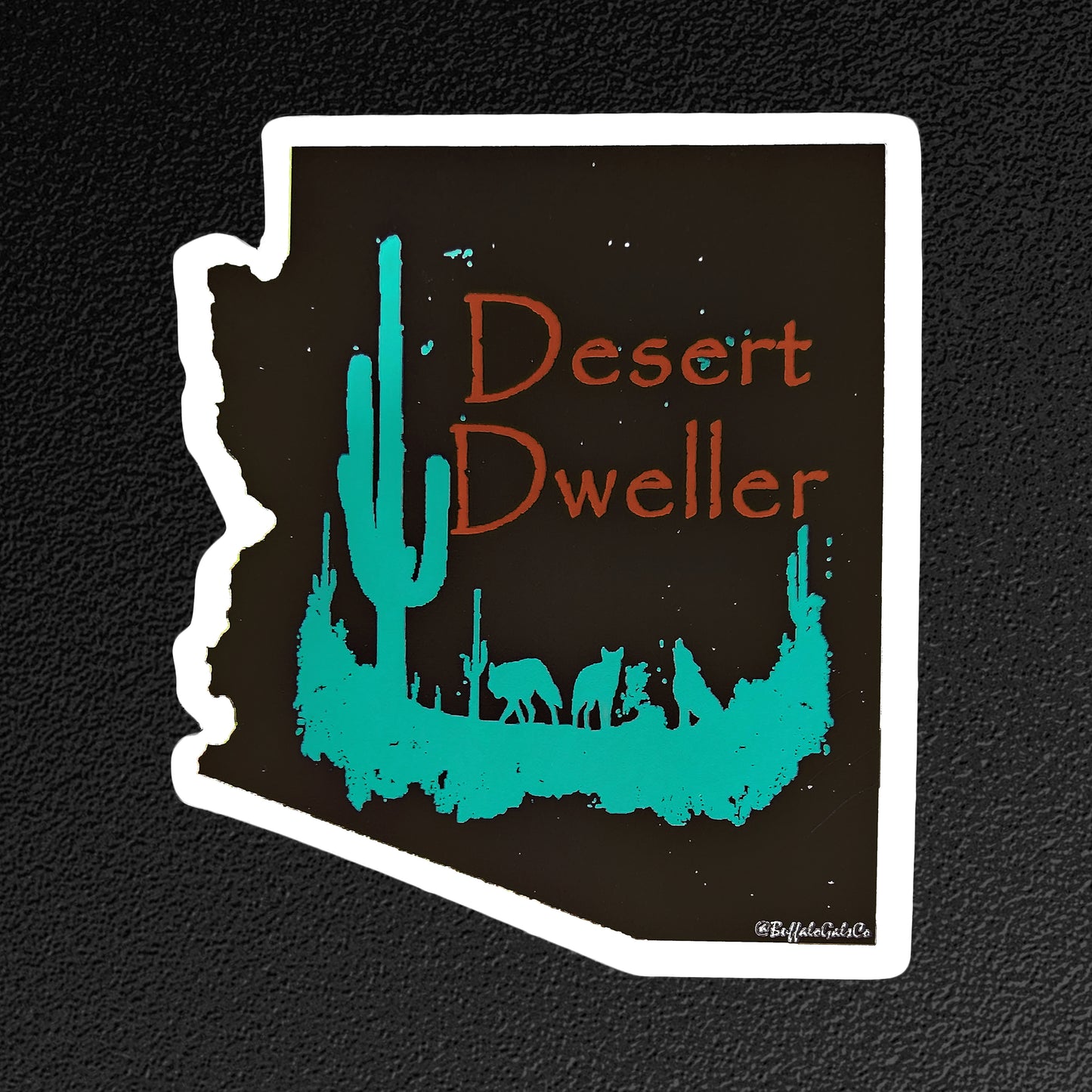 Vinyl Sticker/Decal - "Arizona Desert Dweller"