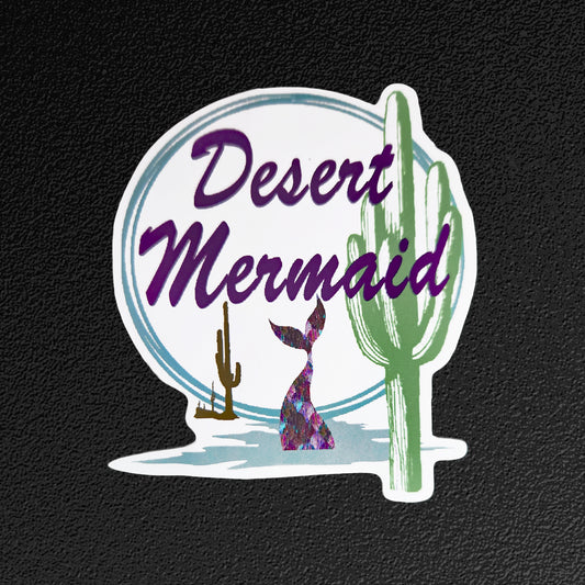 Vinyl Sticker/Decal - "Desert Mermaid"