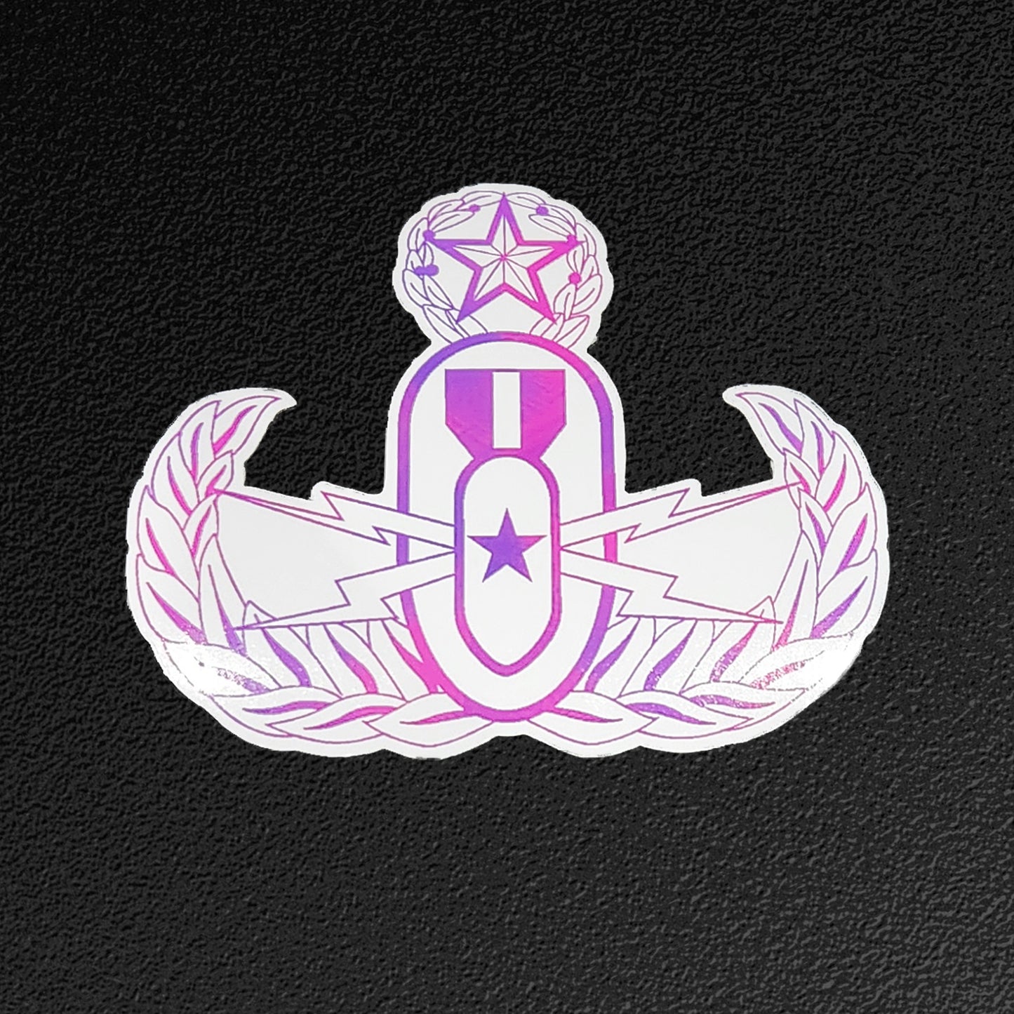 "It's 5 o'clock Somewhere" EOD Master Badge Sticker/Decal