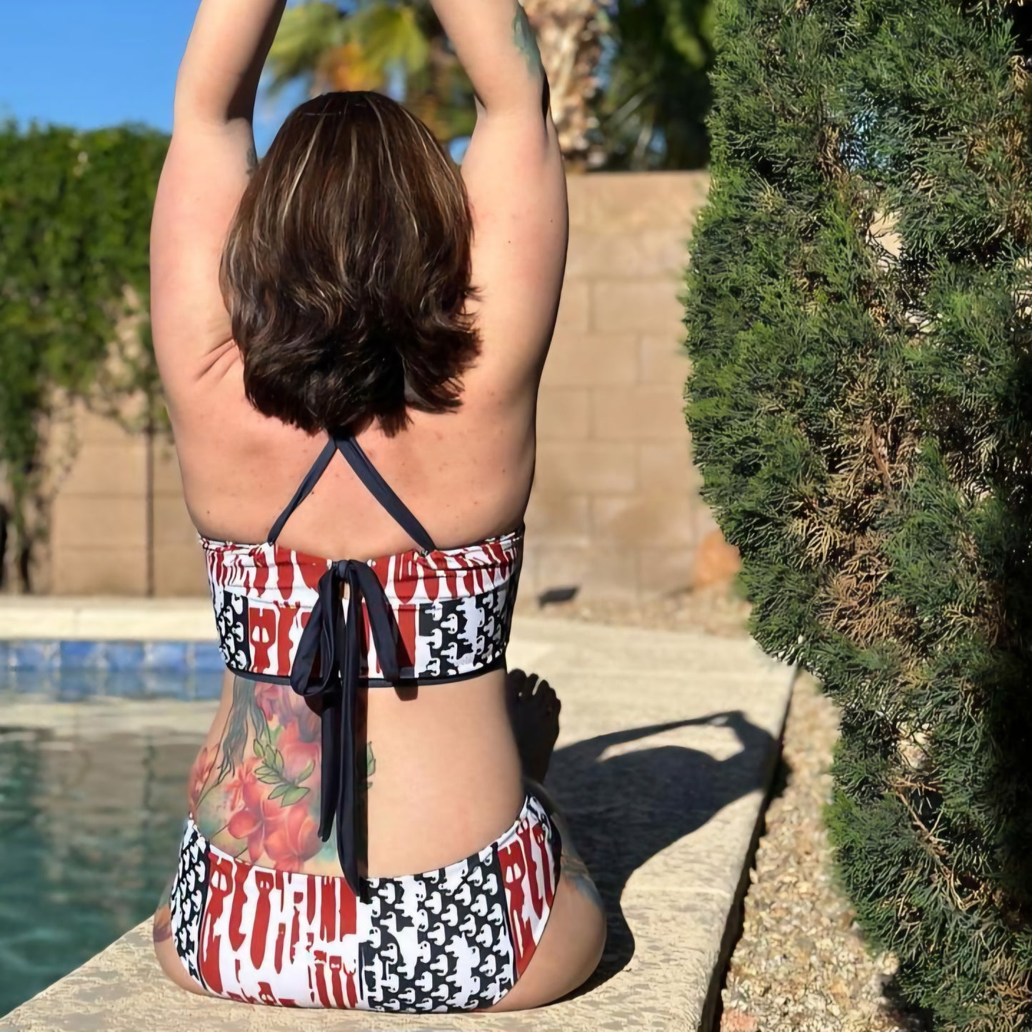 Women's Reversible Bikini - "EOD Bomb Flag"