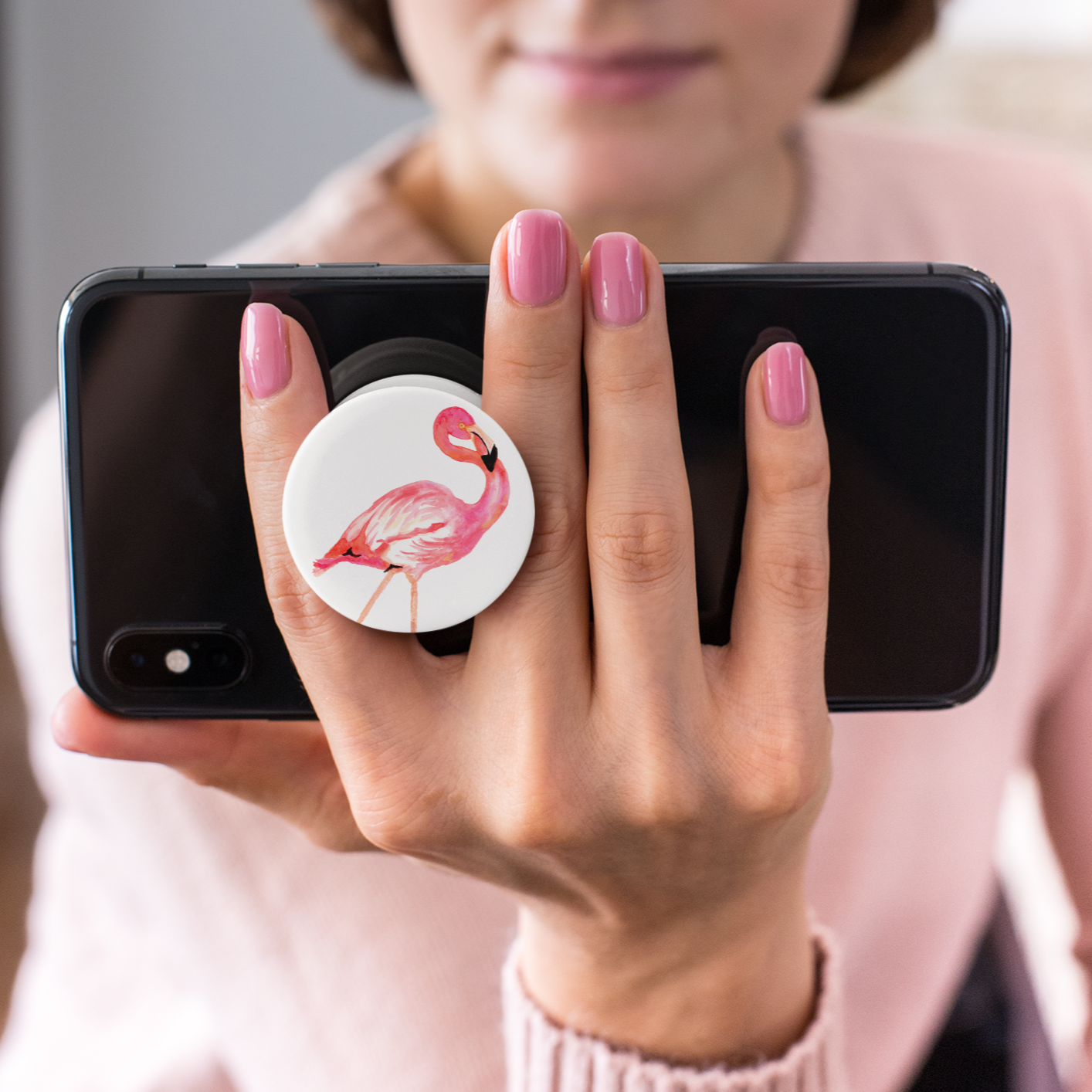 Flamingo Phone Grip/Stand