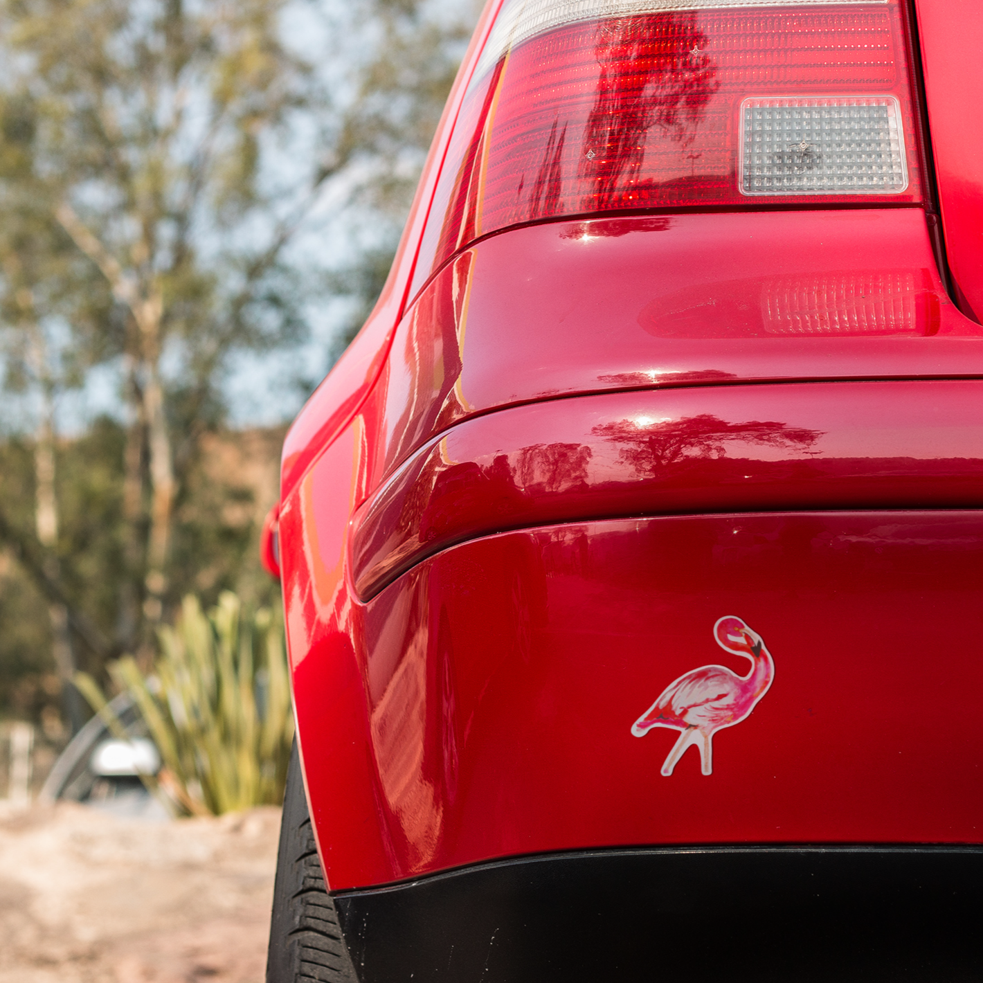 "Flamingo" Vinyl Sticker/Decal