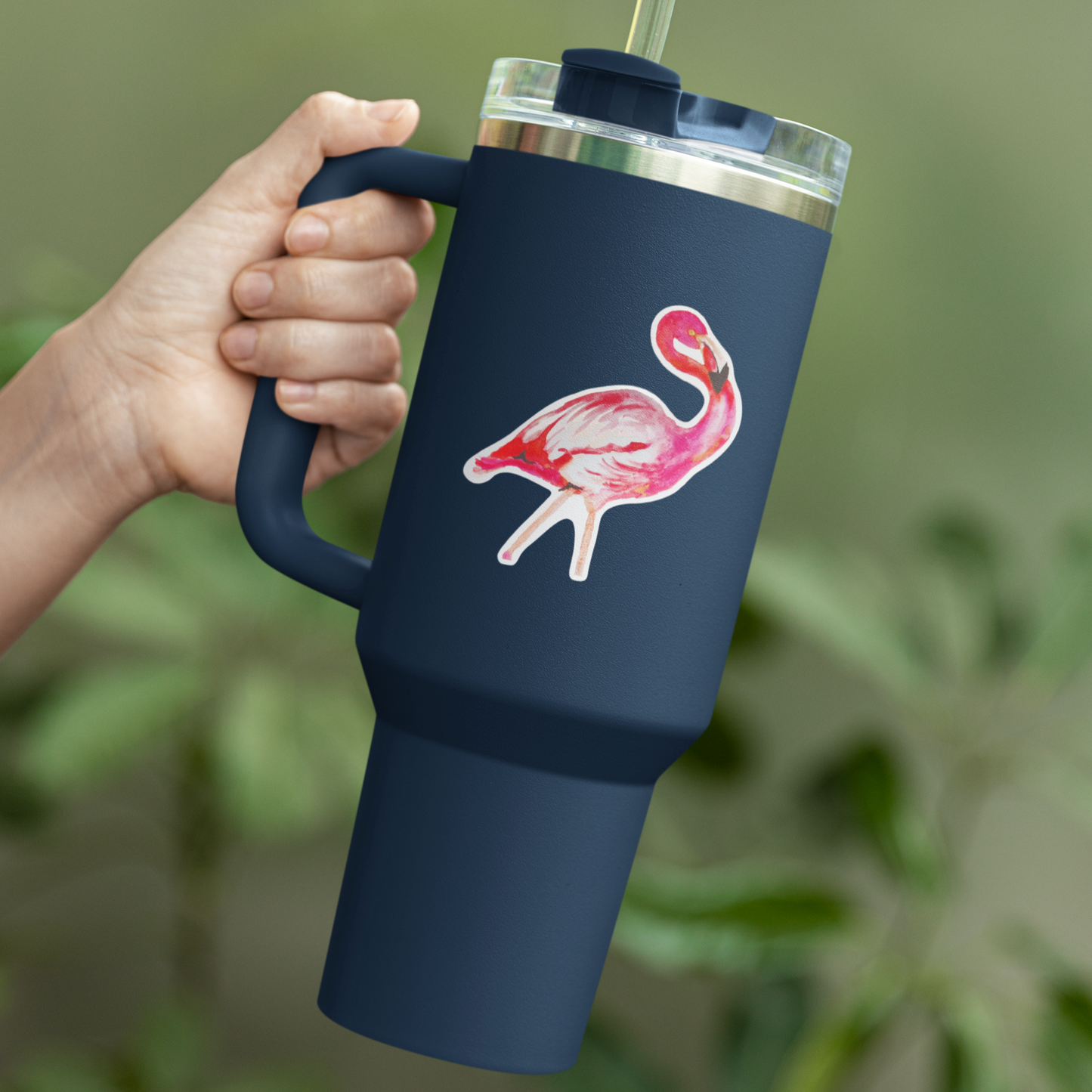"Flamingo" Vinyl Sticker/Decal