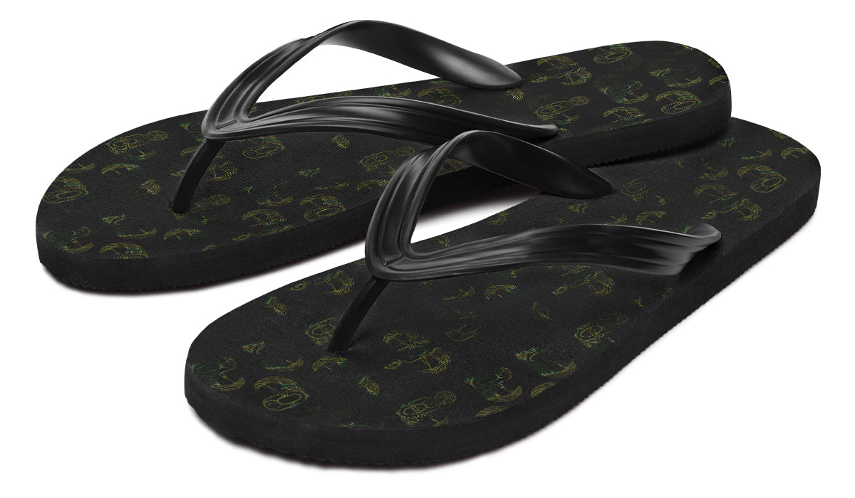 Flip Flops - "EOD Badge Rows" (War Paint)