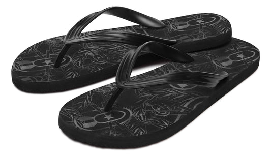 Flip Flops - "It's 5 o'clock Somewhere" (Grey)