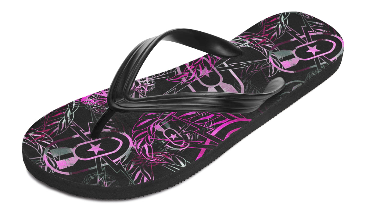 Flip Flops - "It's 5 o'clock Somewhere" (Pink)