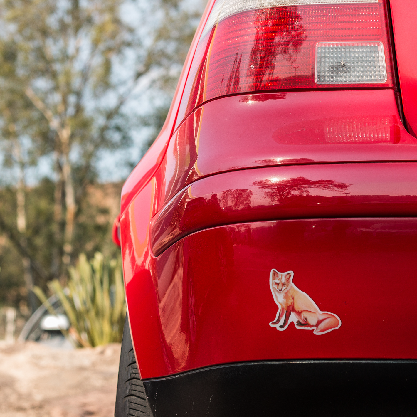 "Fox" Vinyl Sticker/Decal