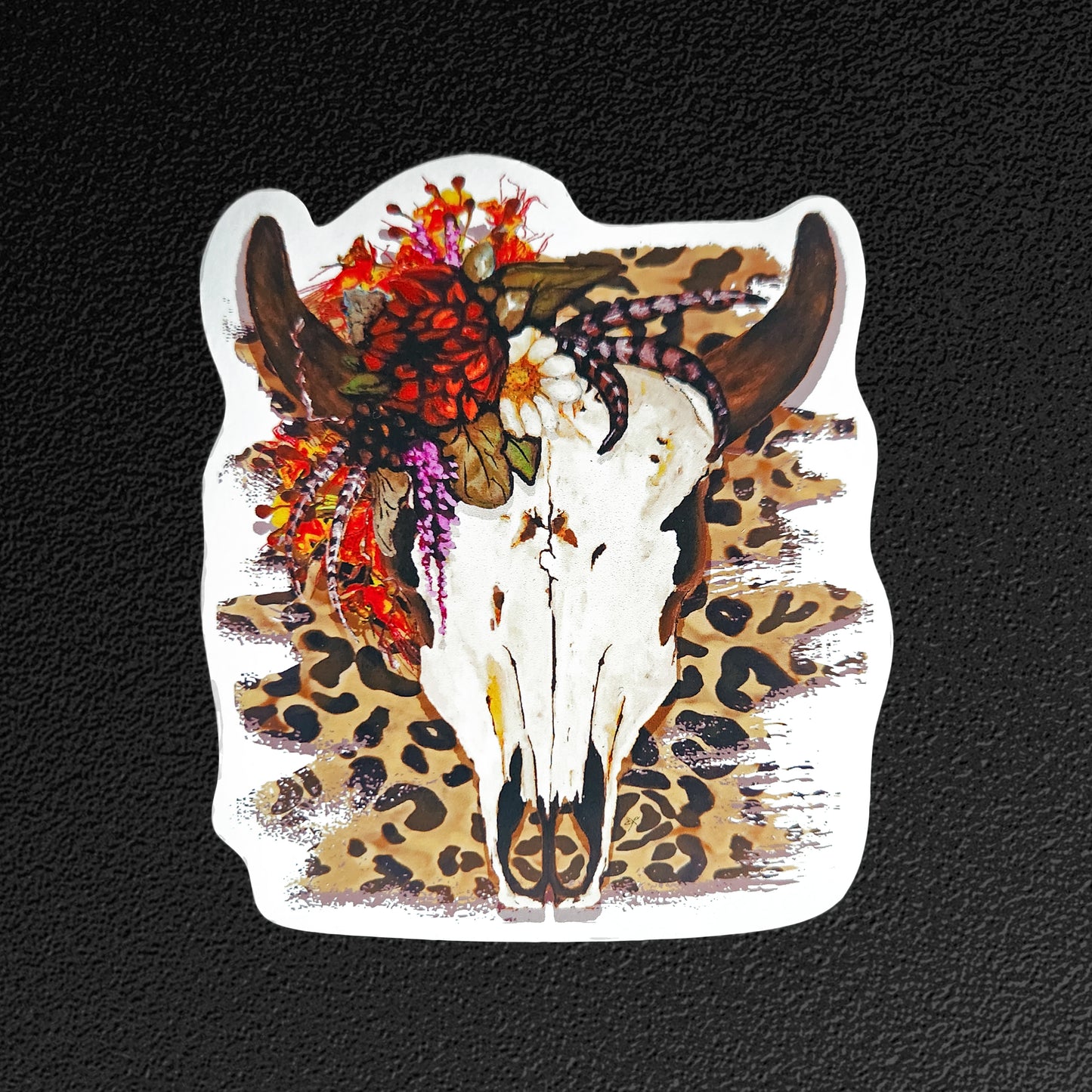 "Gypsy Skull" Vinyl Sticker/Decal