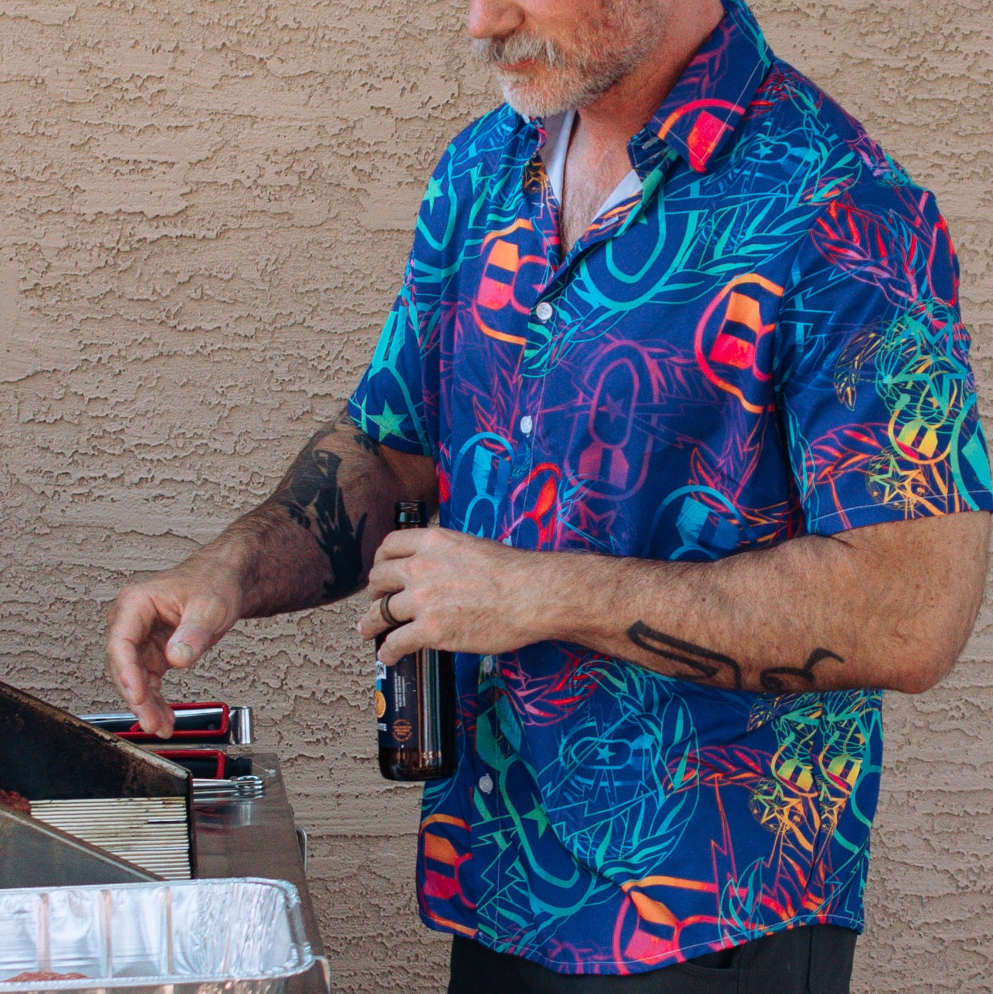 Hawaiian Shirt - "It's 5 o'clock Somewhere"