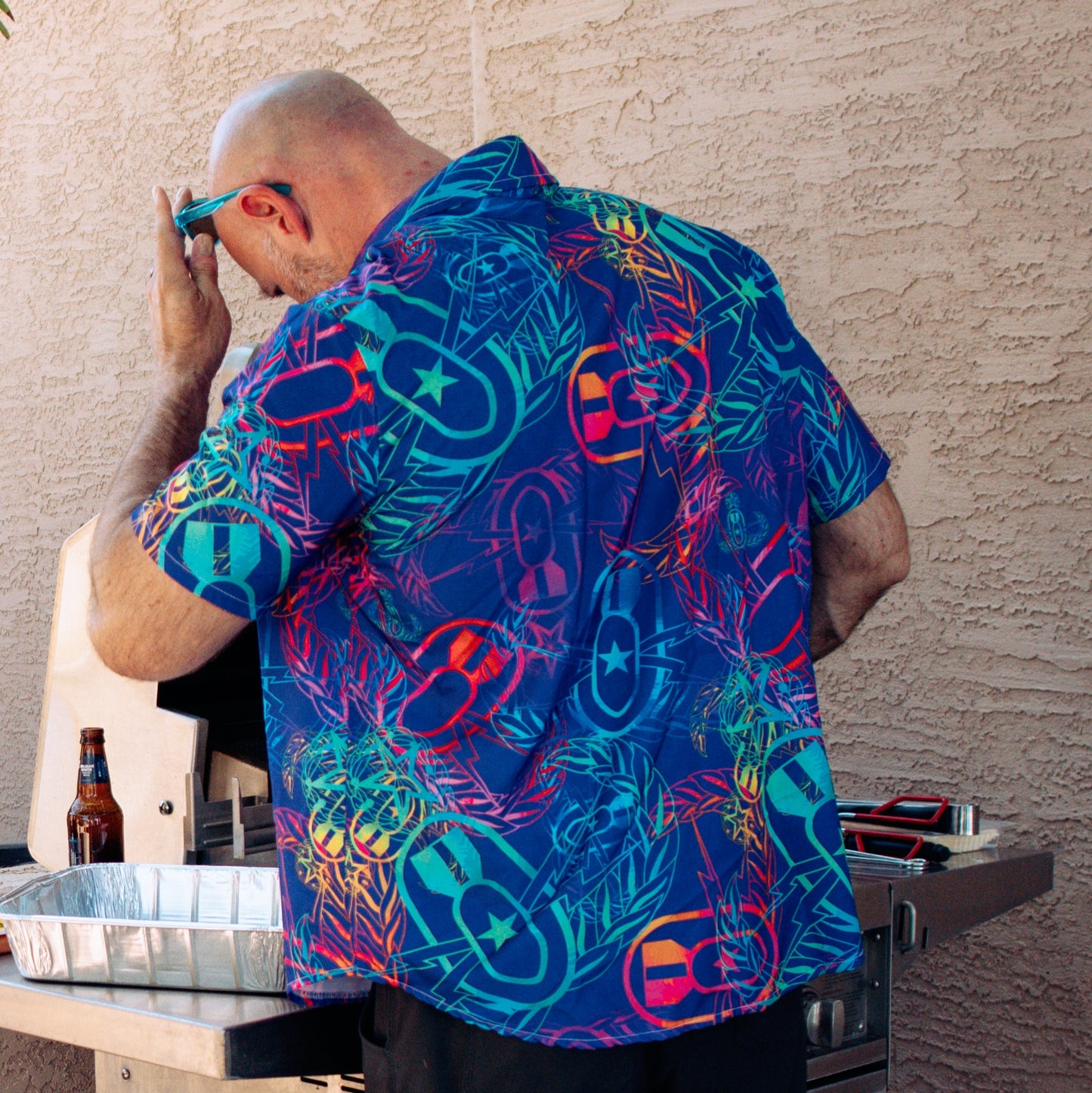 Hawaiian Shirt - "It's 5 o'clock Somewhere"