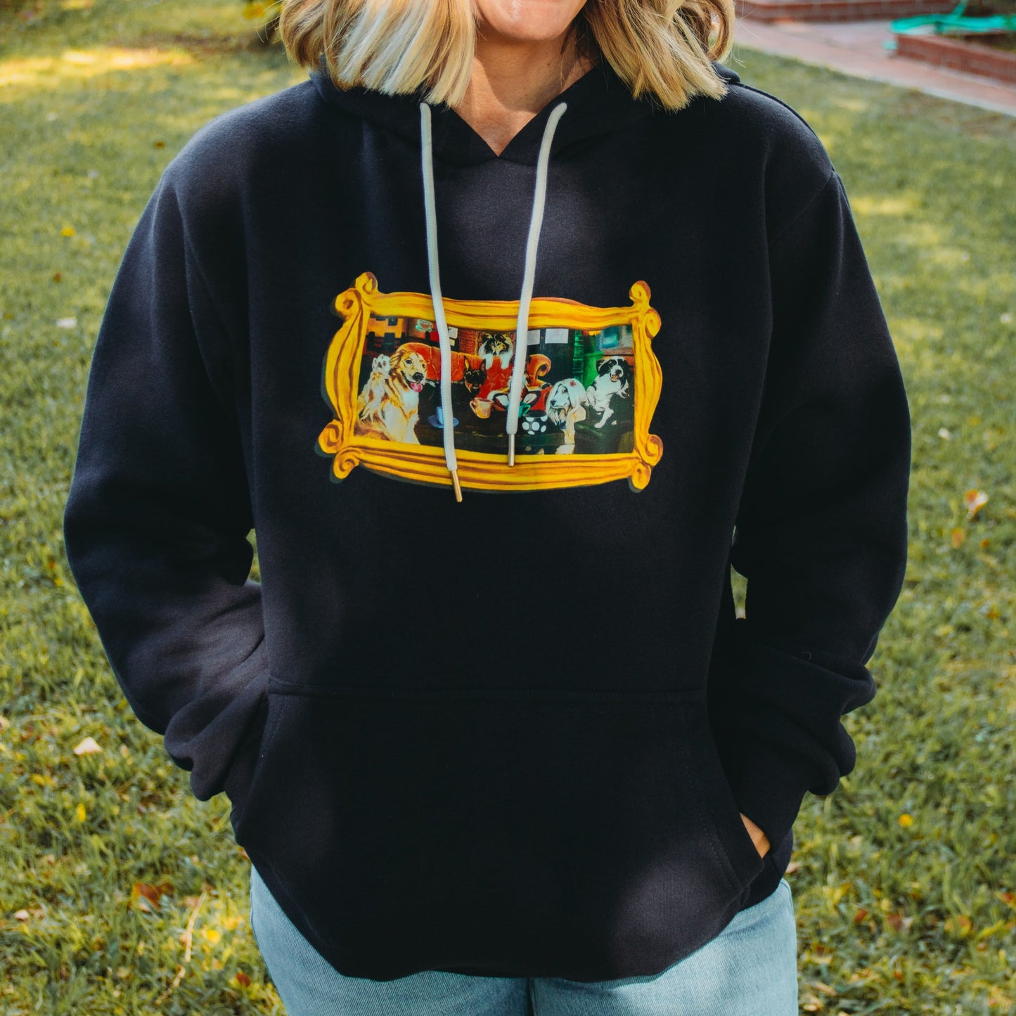 Dog F.R.I.E.N.D.S Hooded Sweat Shirt