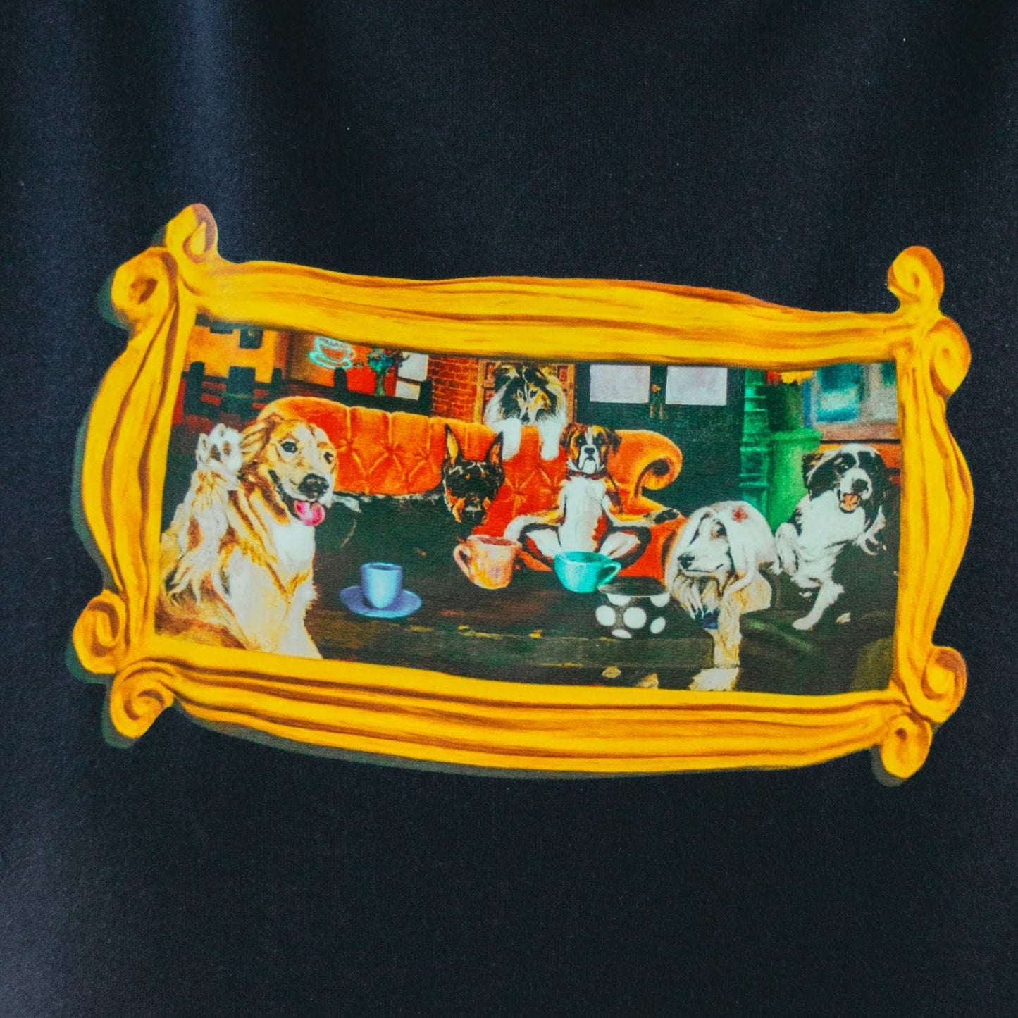 Dog F.R.I.E.N.D.S Hooded Sweat Shirt