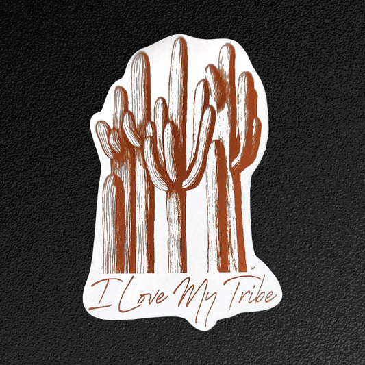 "I Love My Tribe" Vinyl Sticker/Decal