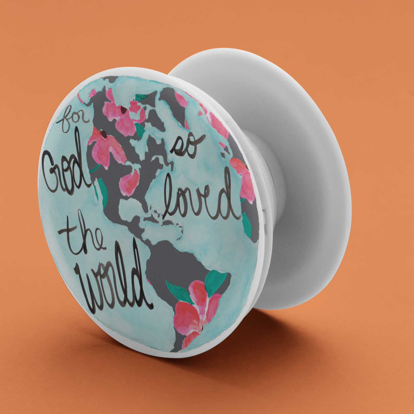 For God so Loved the World Phone Grip/Stand