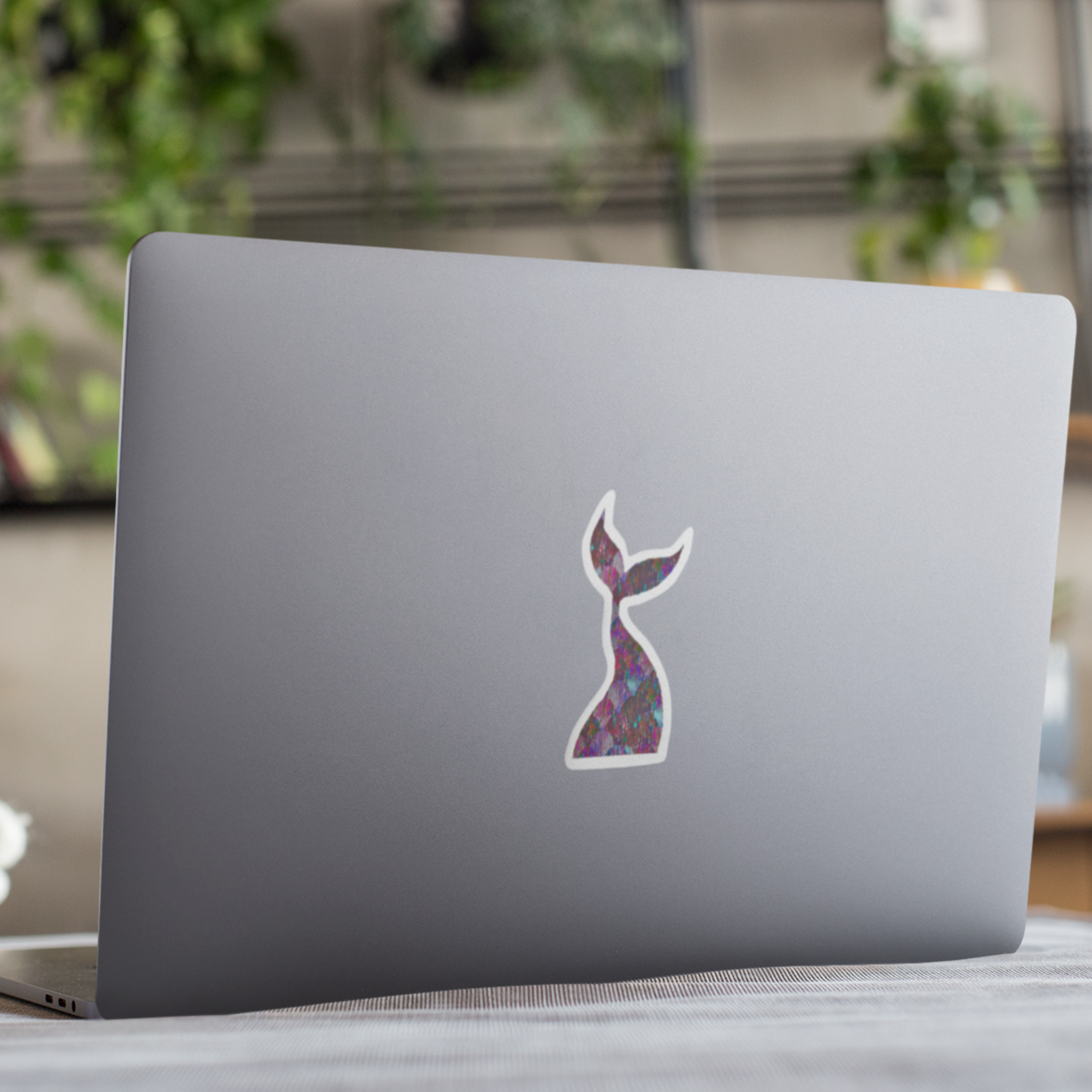 "Mer-Gal Tail" Vinyl Sticker/Decal