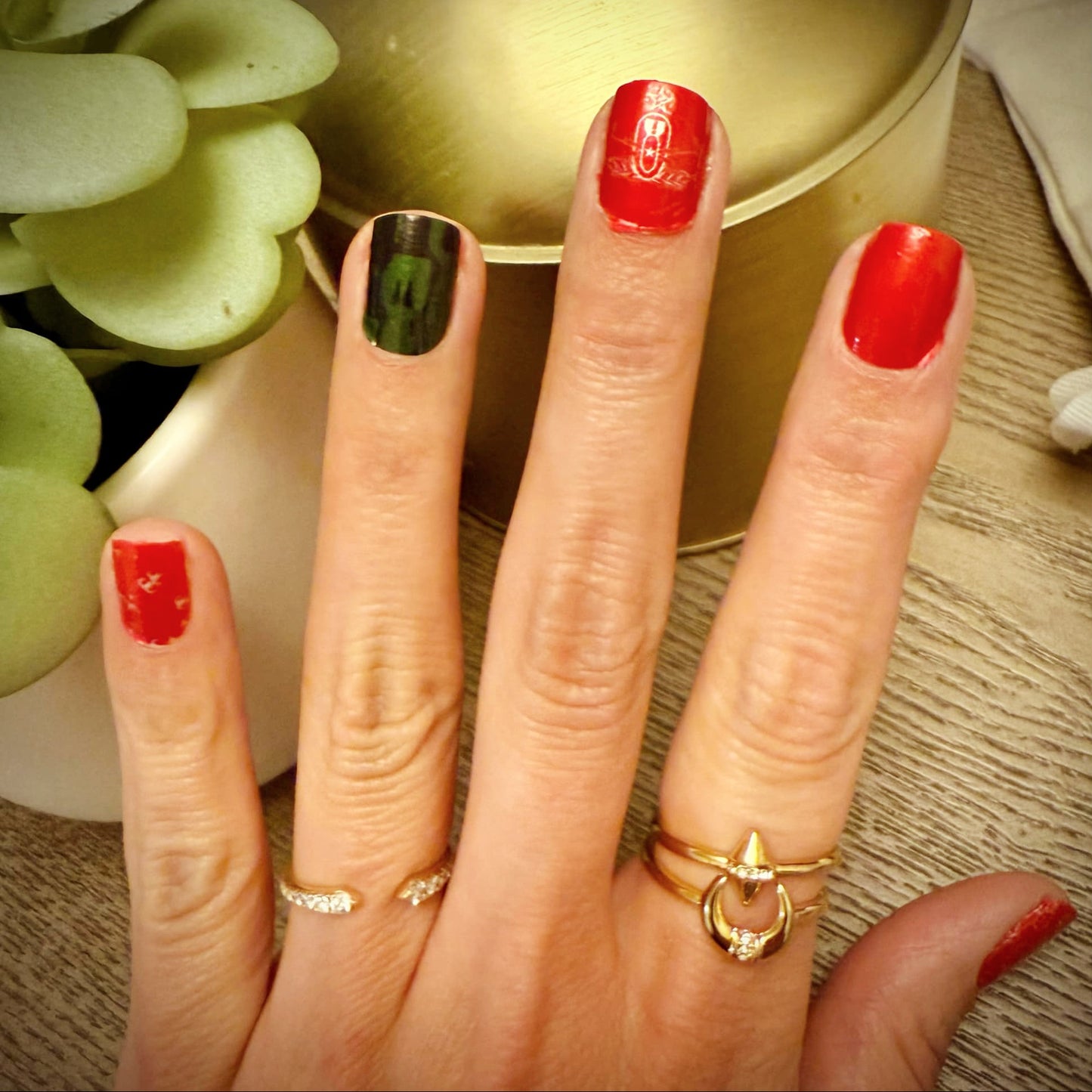 Nail Art Strips - "EOD Nutcracker"
