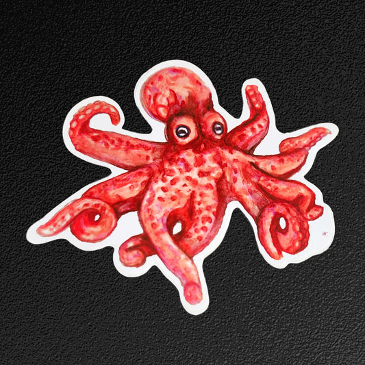Vinyl Sticker/Decal - "O is for Octopus"