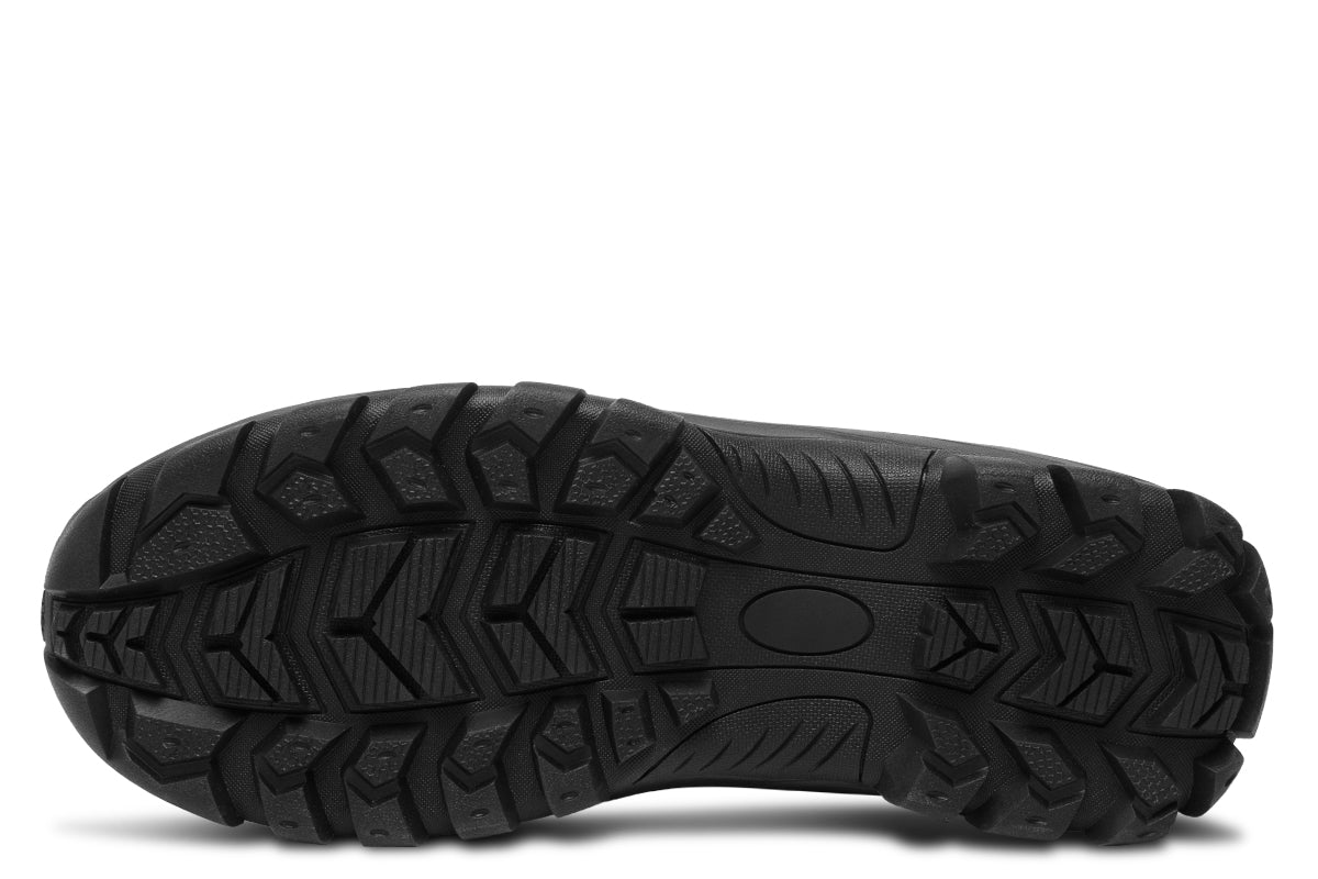 Outdoor Boots - "EOD Mixed Badges" (Black on Grey)