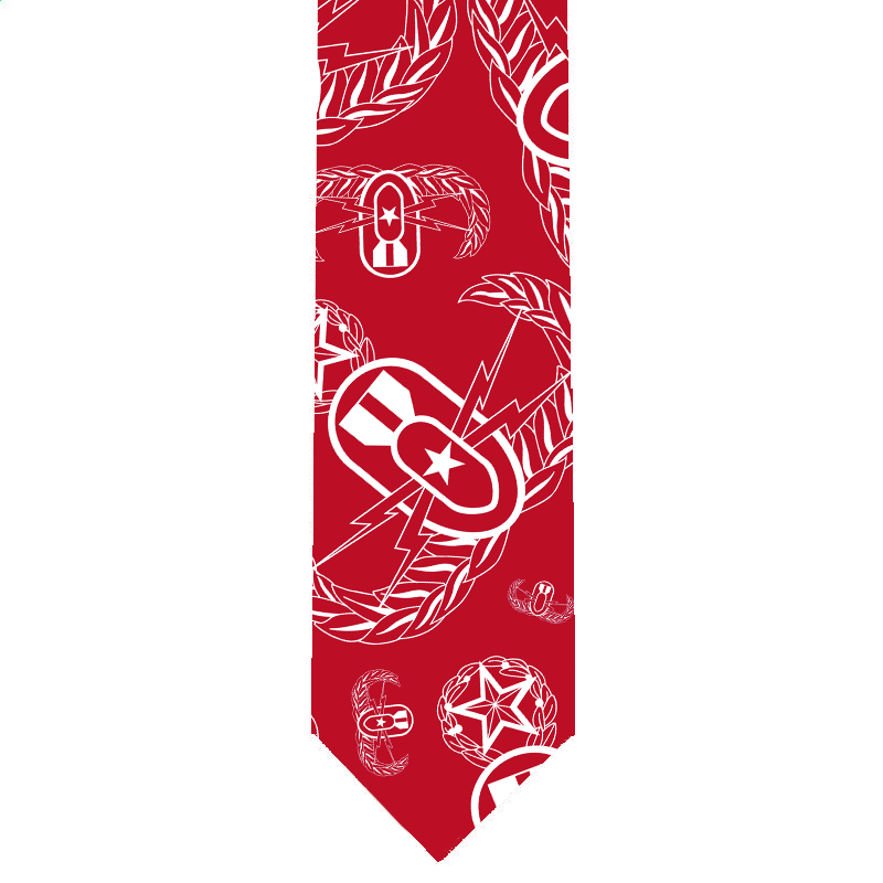 Necktie - "EOD Power Red"