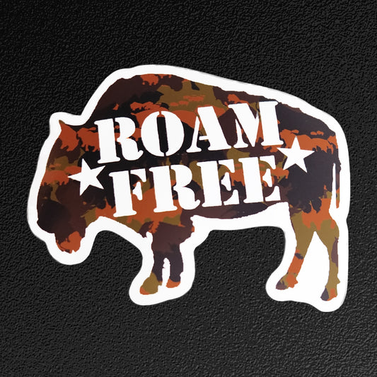 Vinyl Sticker/Decal - "Roam Free"