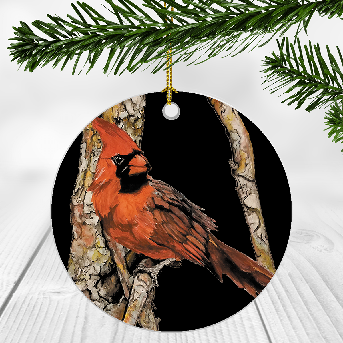 "Cardinal" Ornament