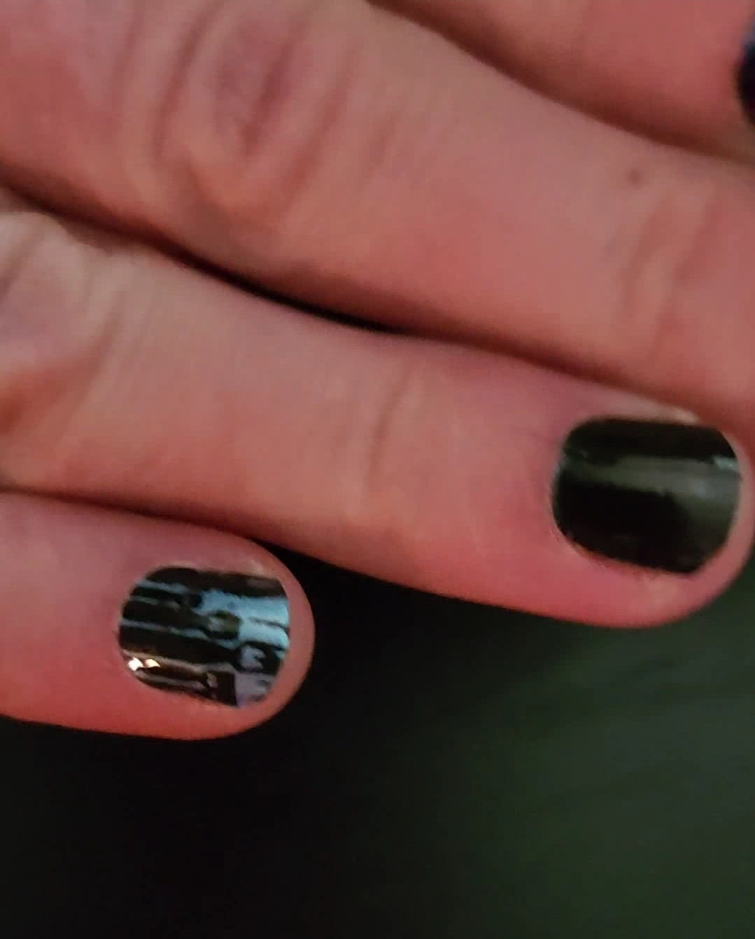 "EOD BOMBre" Nail Art Strips (Purples & Blues)