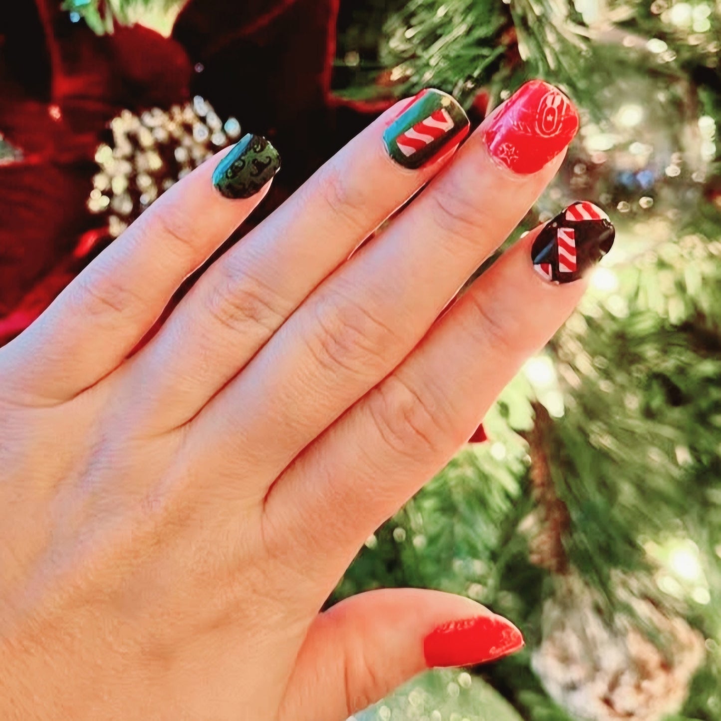 Nail Art Strips - "EOD Nutcracker"