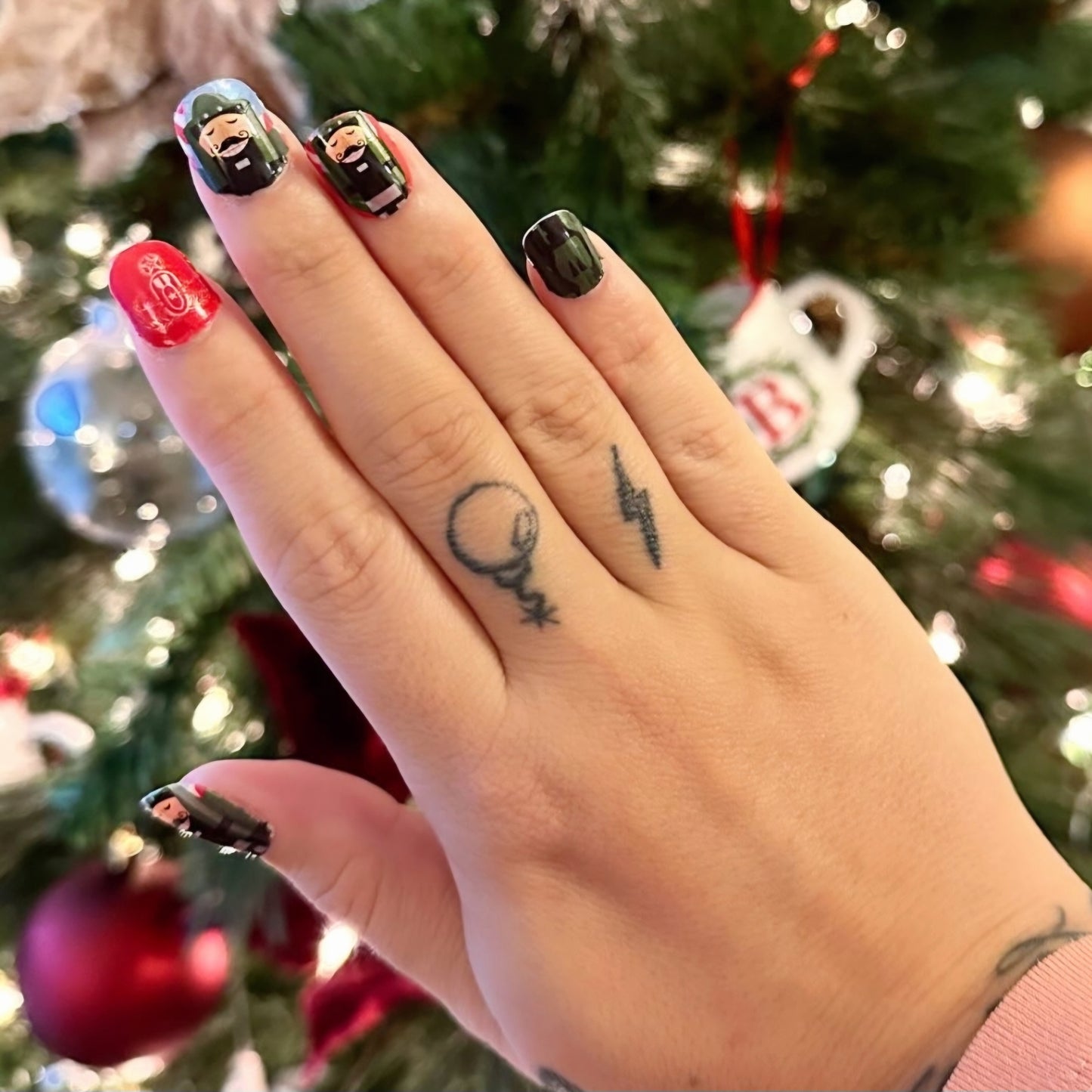 Nail Art Strips - "EOD Nutcracker"