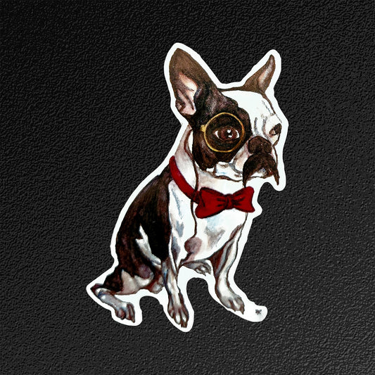 Vinyl Sticker/Decal - "Good Boy, Mr. Pickles"