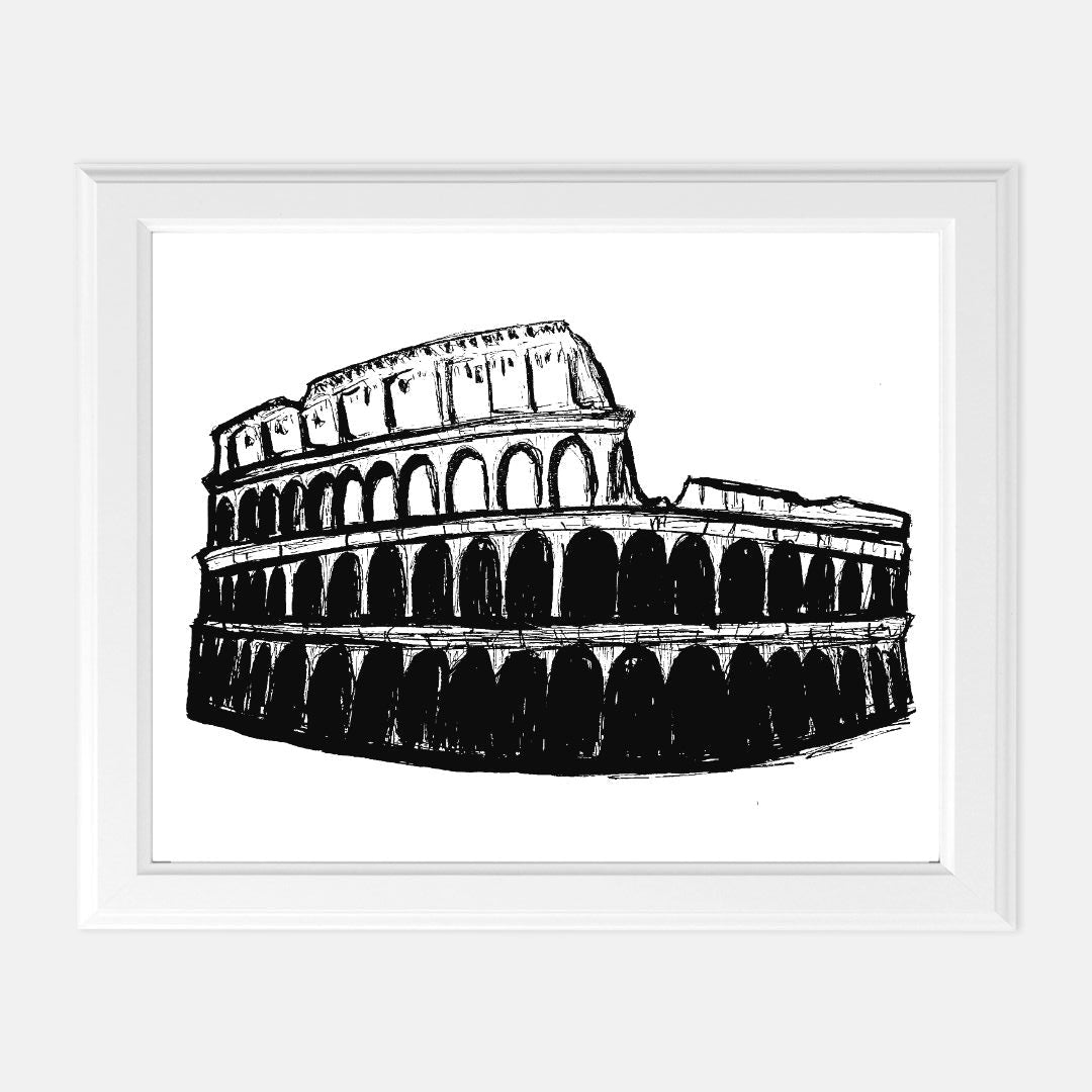 "Coliseum" - Print (8" x10")